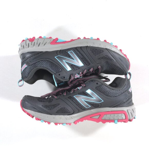 New Balance 412v3 Trail Running Shoes Womens Size 8 D Wide Gray WTE412H3 - Picture 3 of 10
